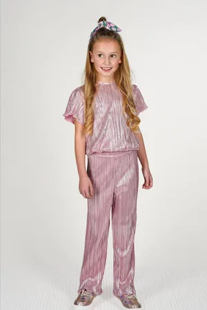 B.Nosy Straight casual broek Meisjes Polyester Effen