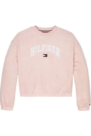 Tommy Hilfiger Sweater zalm Roze Logo