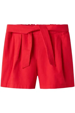 NAME IT KIDS casual short met linnen Korte broek Meisjes Katoen Effen