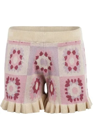 Koko Casual short roze Korte broek Meisjes Katoen All over print