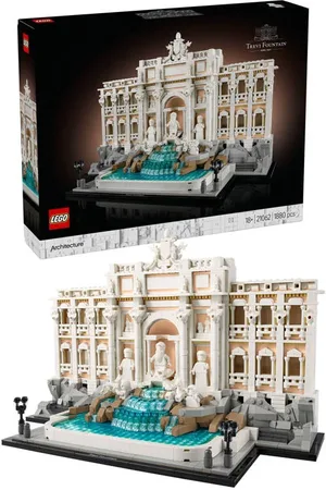LEGO Wear Architecture Trevifontein model, Italiaanse bezienswaardigheid, souvenir uit Rome 21062 Bouwset