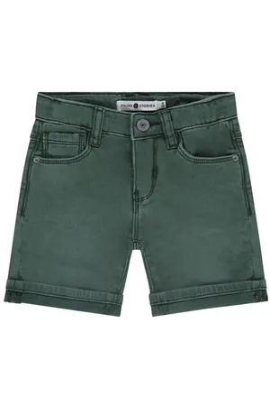 Stains&Stories Denim short Korte broek Jongens Katoen Effen