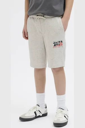 JACK & JONES JUNIOR sweatshort wit Korte broek Melée