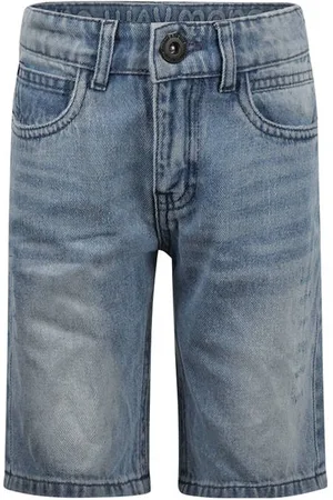 No Way Monday Denim short medium blue denim Korte broek Blauw Jongens Katoen