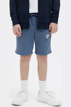 JACK & JONES JUNIOR sweatshort Korte broek Effen