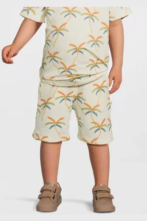 Your Wishes Regular sweatshort ecru Korte broek Jongens Katoen All over print