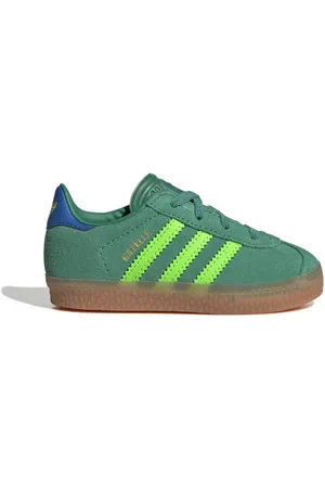 adidas Originals Gazelle sneakers groen/blauw Jongens/Meisjes Suede