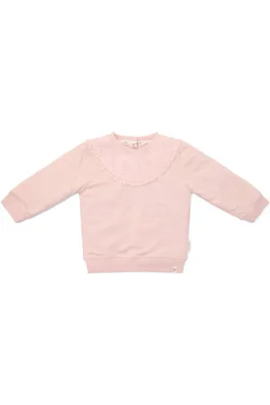 Little Dutch Sweater broderie Effen
