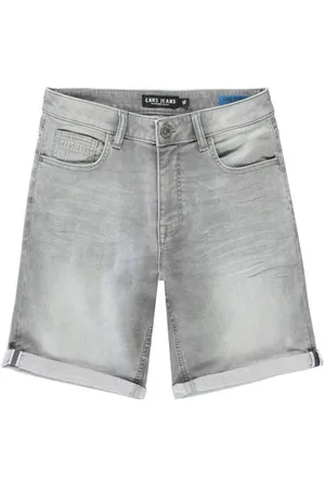 Cars Denim short SEATLE grey used Jongens Katoen Effen