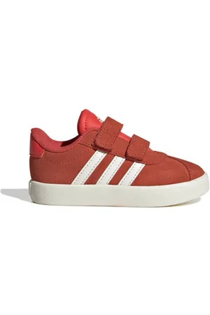 adidas Sportswear VL Court 3.0 sneakers rood Jongens/Meisjes Suede
