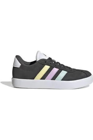 adidas Sportswear VL Court 3.0 sneakers zwart/wit Jongens/Meisjes Suede