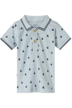 NAME IT BABY polo Jongens Stretchkatoen Polokraag
