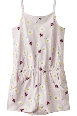 NAME IT MINI playsuit Meisjes Katoen Ronde hals Effen