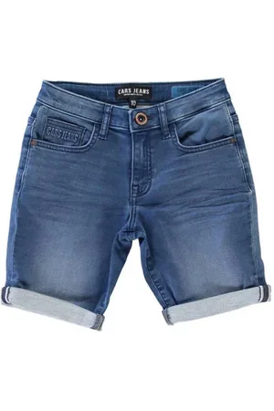 Cars Denim short SEATLE stone used Jongens Katoen Effen
