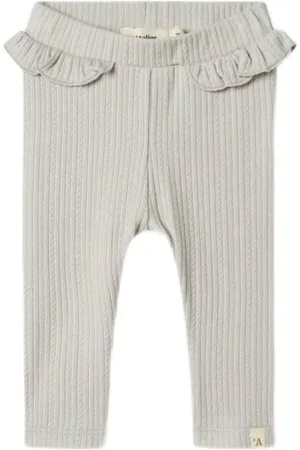 Lil Atelier BABY babybroek Meisjes Katoen Effen