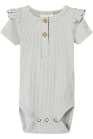 Lil Atelier BABY romper NBFFLEURA Meisjes Katoen Ronde hals