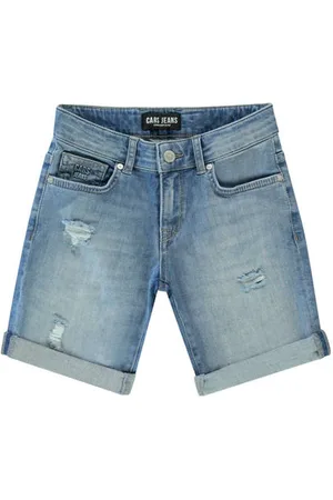 Cars Regular denim short medium blue denim Korte broek Blauw Jongens Katoen