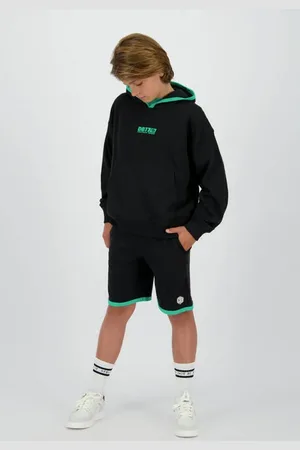 Vingino X Daley sweatshort zwart Korte broek Logo