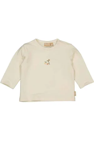 Quapi Newborn longsleeve Meisjes Stretchkatoen Ronde hals Printopdruk