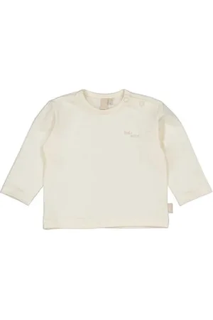 LEVV Newborn longsleeve Jongens Stretchkatoen Ronde hals Effen