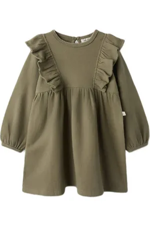 Lil Atelier MINI korte jurk Meisjes Stretchkatoen Ronde hals