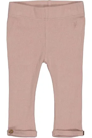 LEVV Newborn regular babybroek Meisjes Stretchkatoen Effen