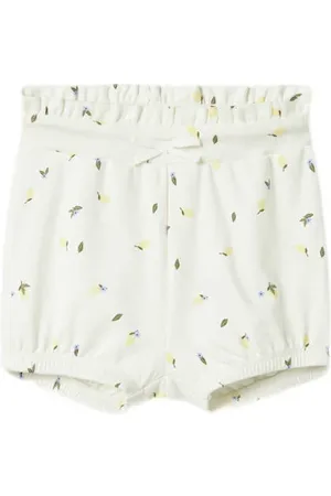 NAME IT BABY sweatshort wit Korte broek Meisjes Katoen Effen