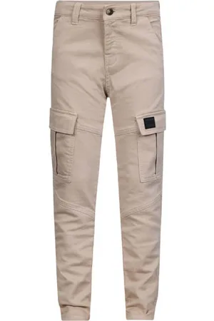 Retour Tapered cargo broek Jongens Stretchdenim Effen