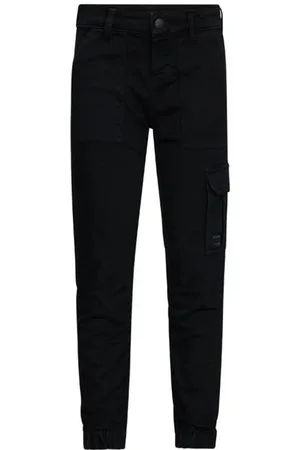 Retour Straight casual broek Jongens Stretchkatoen Effen