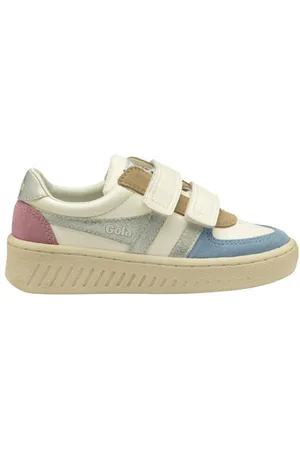 Gola Grandslam Quadrant leren sneakers Meisjes Leer Meerkleurig