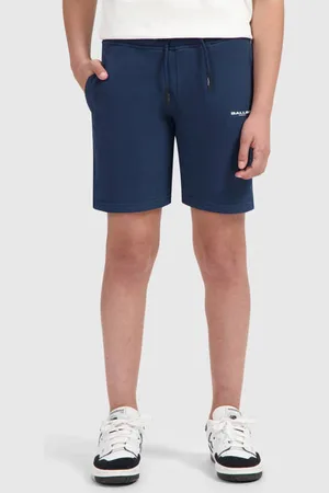 Ballin Sweatshort marine Korte broek Blauw Jongens Katoen Effen