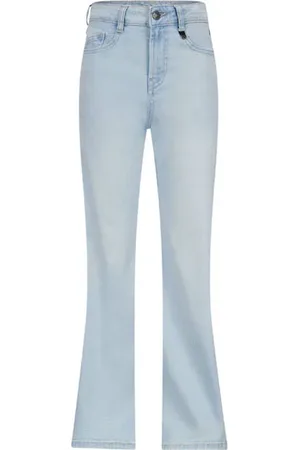 Retour Flared jeans light blue denim Blauw Meisjes Stretchdenim Effen