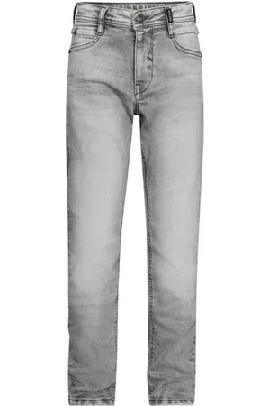 Retour Straight leg jeans grey denim Grijs Jongens Stretchdenim Effen