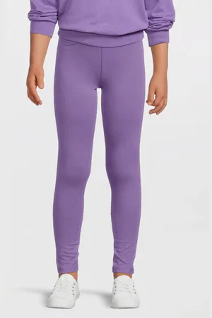 B.Nosy Skinny legging paars Meisjes Polyamide Effen