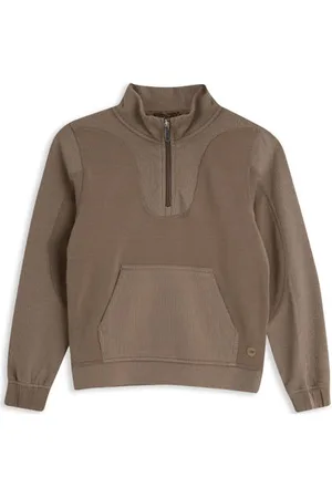 4PRESIDENT Sweater Meisjes Modal Opstaande kraag Effen