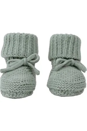 Lodger Gebreide baby slofjes Jongens/Meisjes Katoen Effen