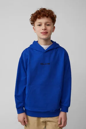 QS by s.Oliver Hoodie blauw Sweater Backprint