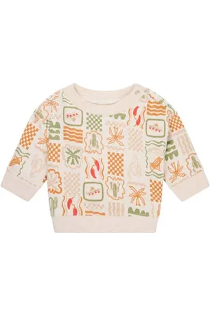Noppies Baby sweater ecru All over print