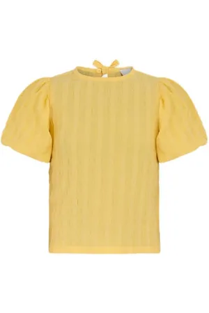 SHOEBY Blousetop Meisjes Polyester Ronde hals Effen