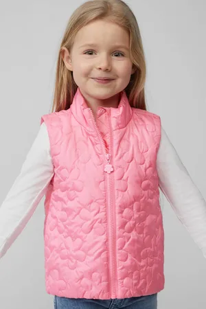 QS by s.Oliver Bodywarmer Meisjes Polyester Opstaande kraag Effen