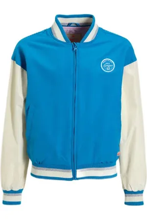 Orange stars Baseball jacket Jas Meisjes Polyester Ronde hals