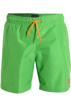 Orange stars Zwemshort Jongens Polyester Effen