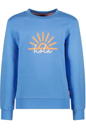 TYGO & vito Sweater blauw Printopdruk
