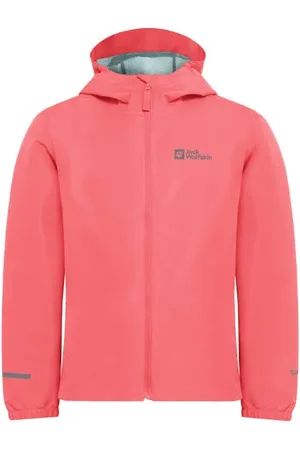 Jack Wolfskin Outdoor jas Jongens/Meisjes Polyester Opstaande kraag