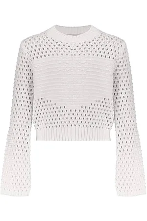 Frankie & Liberty Longsleeve ajour Meisjes Katoen Ronde hals Effen