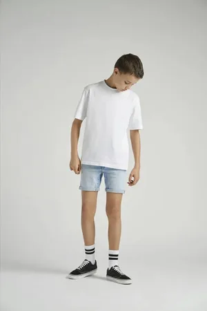Only & Sons JUNIOR regular denim short Korte broek Blauw
