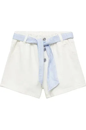 MANGO Denim short Effen