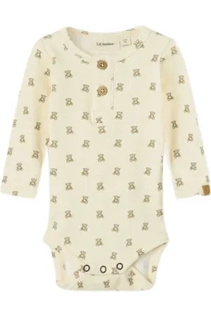 Lil Atelier BABY romper NBNGAVO Jongens/Meisjes Katoen Ronde hals