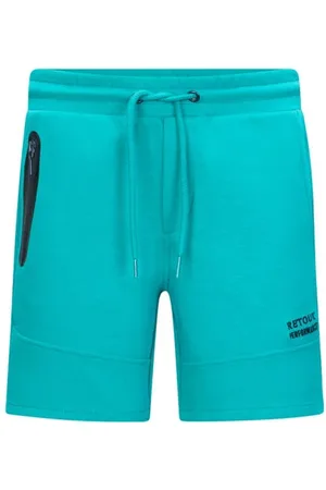 Retour Retour Performance regular sweatshort Korte broek Blauw Effen