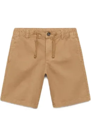 MANGO Bermuda short Korte broek Jongens Katoen Effen